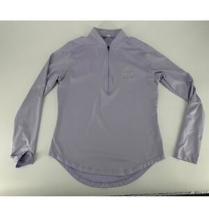 Under Armour Pullover Womens Small Purple 2019 PGA Bethpage Black 1/4 Zip